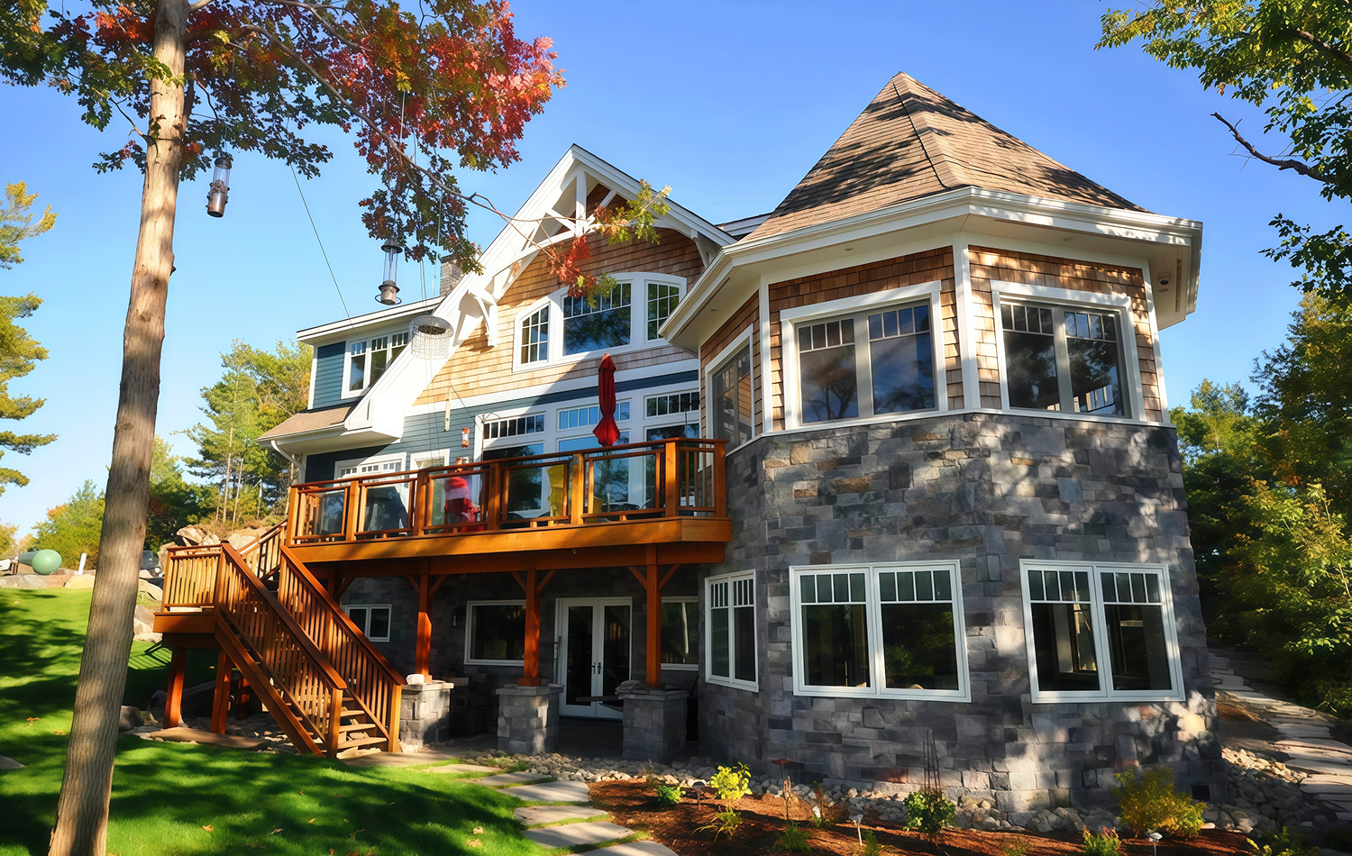 Log Cabin Nostalgia vs Contemporary Style